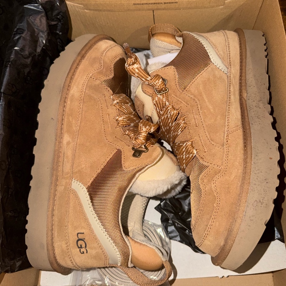 UGG Chestnut Suede Platform